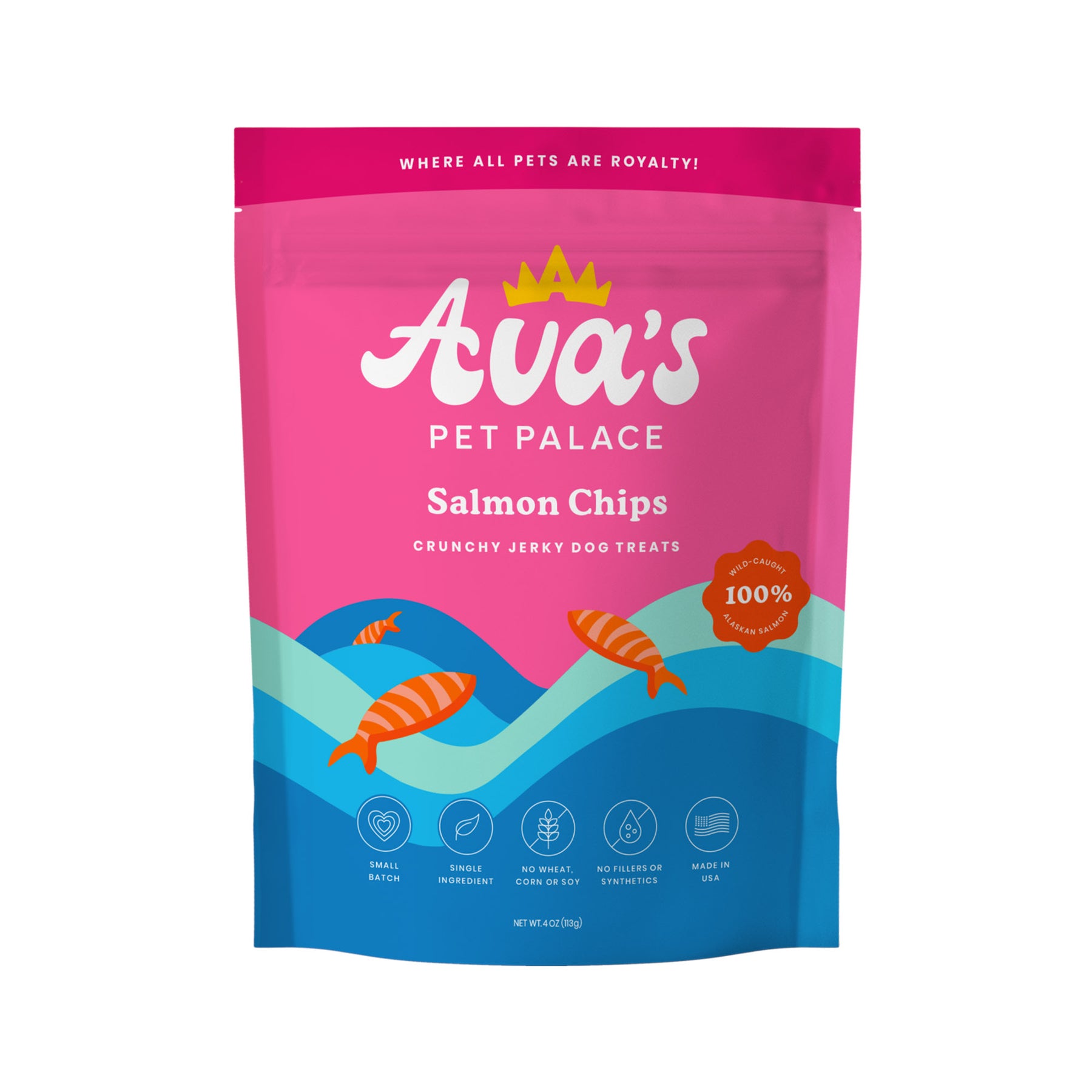 Salmon snacks hotsell for dogs