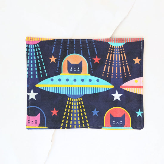 Mug Mat | Cat UFO